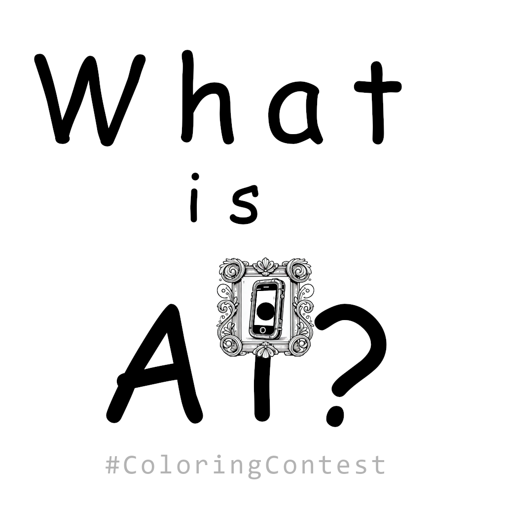 Elementary Teaching Aid & Coloring Book: What is AI?